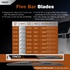 Trico Heavy Duty Blade - Five Bar 16 Inch