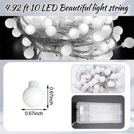 YeahBoom Ball Fairy Lights, Globe Fairy Lights