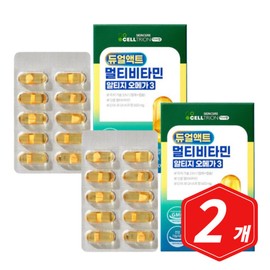 Inner Lab? Dual Act Multivitamin? Altige Omega 3 30 capsules x 2 Men’s and Women’s Multivitamin / 이너랩?듀얼액트 멀티비타민?알티지 오메가 3 30캡슐 x 2개 남자 여자 종합비타민