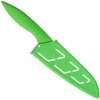 Kai First, Starter Kitchen Knife, Green Handle with Sheath, 5.25