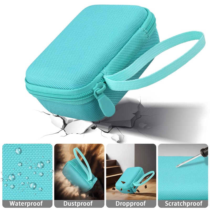 Baval Hard Case for JBL Go 5/Go 4 Ultra-Portable Waterproof