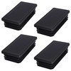 SKIR'CO (4 pcs) Rectangular Plastic Plugs 40 x 80 mm,