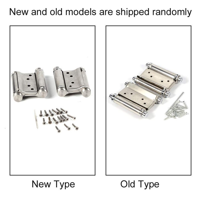 2Pcs 3 Inch Double Action Spring Hinge Duty Ball Bearing