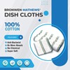 Bronwen Mathews® Dish Cloths Cleaning Hygiene 20Pcs 100% Cotton Antibacterial