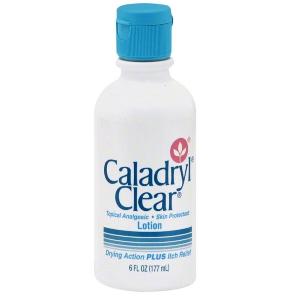 Caladryl Clear Skin Protectant Lotion 6 oz (Pack of 2)