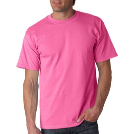 Gildan Men's G2000 Ultra Cotton Adult T-shirt, Azalea, Medium