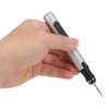 Electric Engraving Pen Aluminum Alloy Silver Mini Micro Engraver with