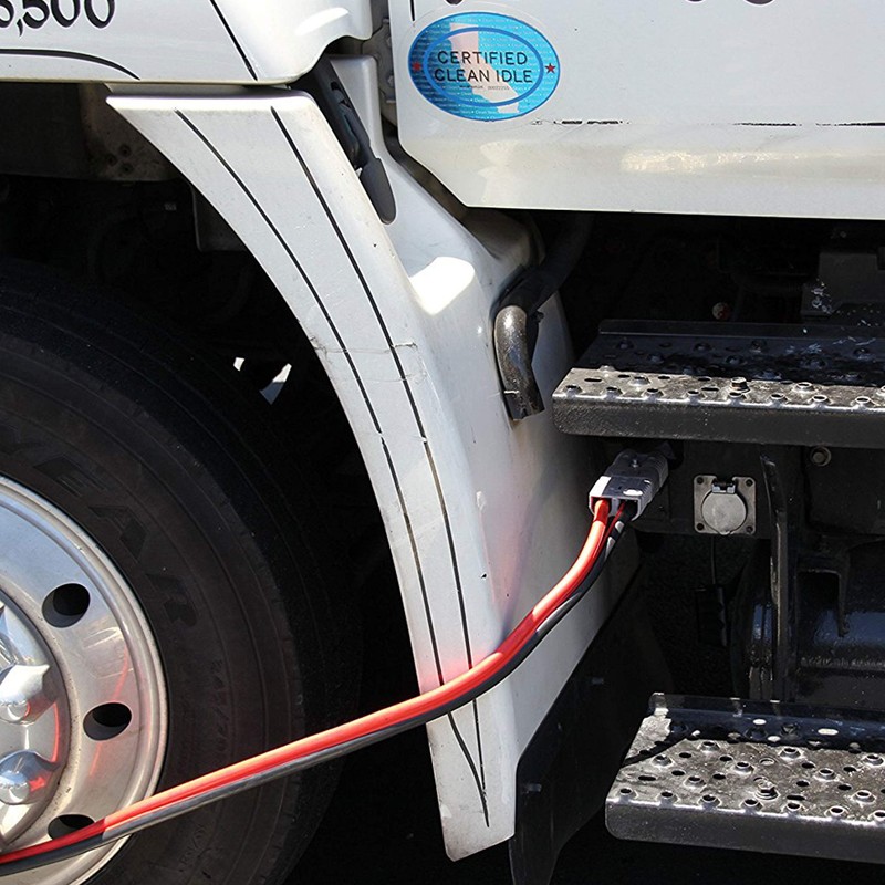 1GA 32FT Permanent Installation kit Jumper Battery Cables with QUICK-CONNECT