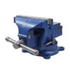 4-Inch Heavy Duty Bench Vise 360-Degree Swivel Base and Head