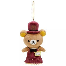 San-X Rilakkuma Store Manager Plush Mascot [Tokyo Station Store Limited]