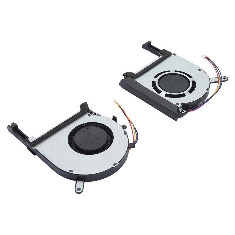2pcs Laptop CPU GPU Cooling Fan 4 Pin Silent Efficient