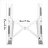 Laptop Stand Aluminium Alloy Adjustable Height Nonslip Rubber Pads Foldable