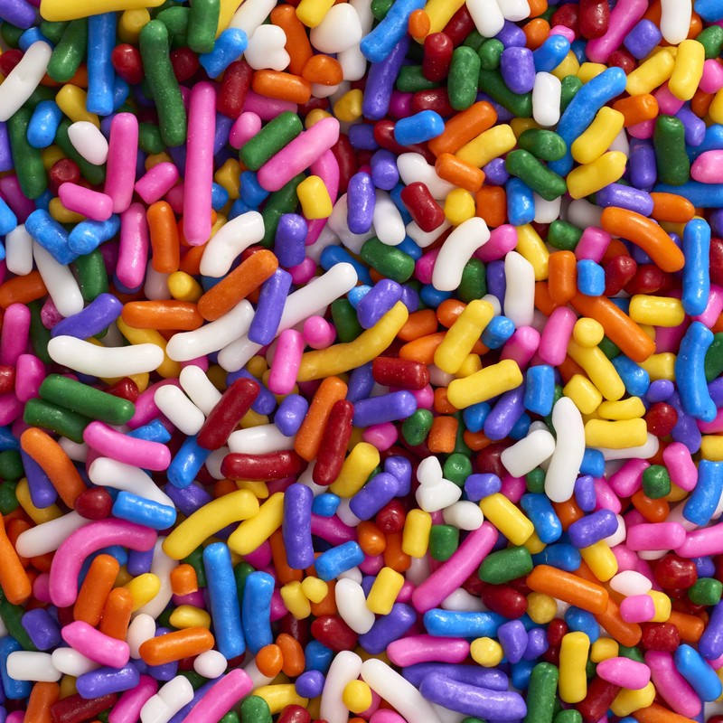 DECOPAC Candy Sprinkles, 26oz, Rainbow Sprinkle Mix, Fancy Sprinkles in