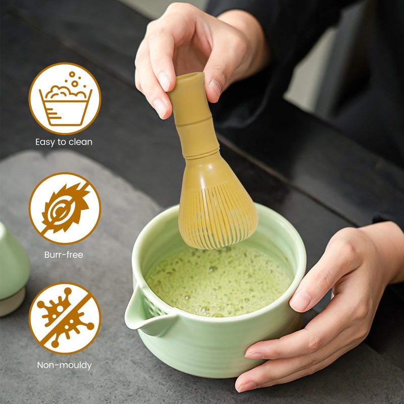 Matcha Whisk in Natural, Matcha Whisks, Japanese Chasen Matcha Ceremony,