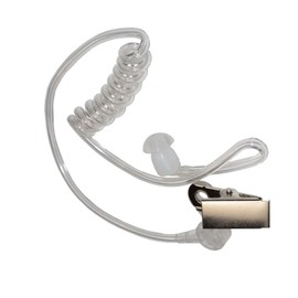 HQRP 4-Pack Hands Free 2-Pin Headset with Earpiece and Microphone Compatible with HYT Radio Devices TC-500 / TC-508 / TC-518 / TC-600 / TC-610 / TC-620 / TC-700 / TC-700ExPLUS / TC-850 + HQRP Coaster