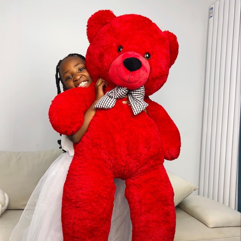 MaoGoLan Big Teddy Bear 55 inches,Life Size Big Plush Stuffed
