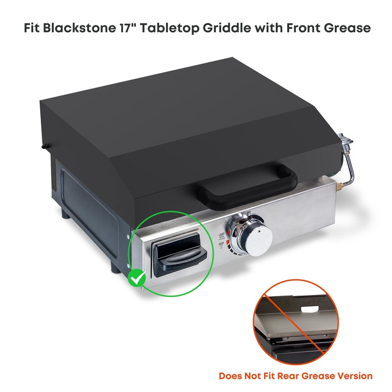 Stanbroil Hard Cover Hood for Blackstone 17 Inches Front Grease