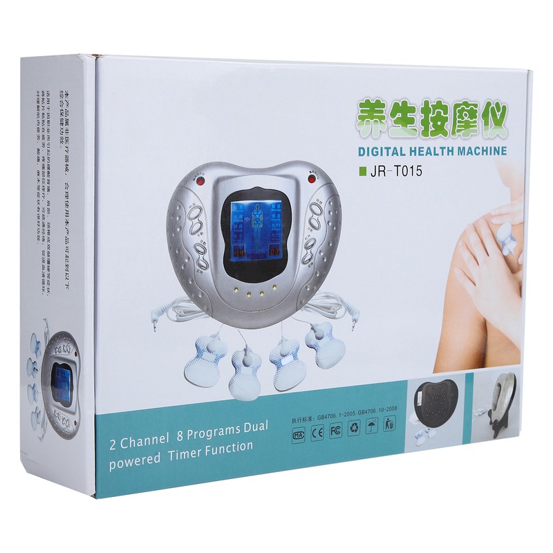Multifunctional Electric Pulse Massager Electrode Pads TENS Body Muscle Stimulator