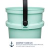 YETI Loadout 5-Gallon Bucket, Impact Resistant Fishing/Utility Bucket, Seafoam