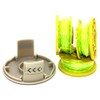 3PKS String Trimmer Spool Line with Cap Replaces Ryobi One