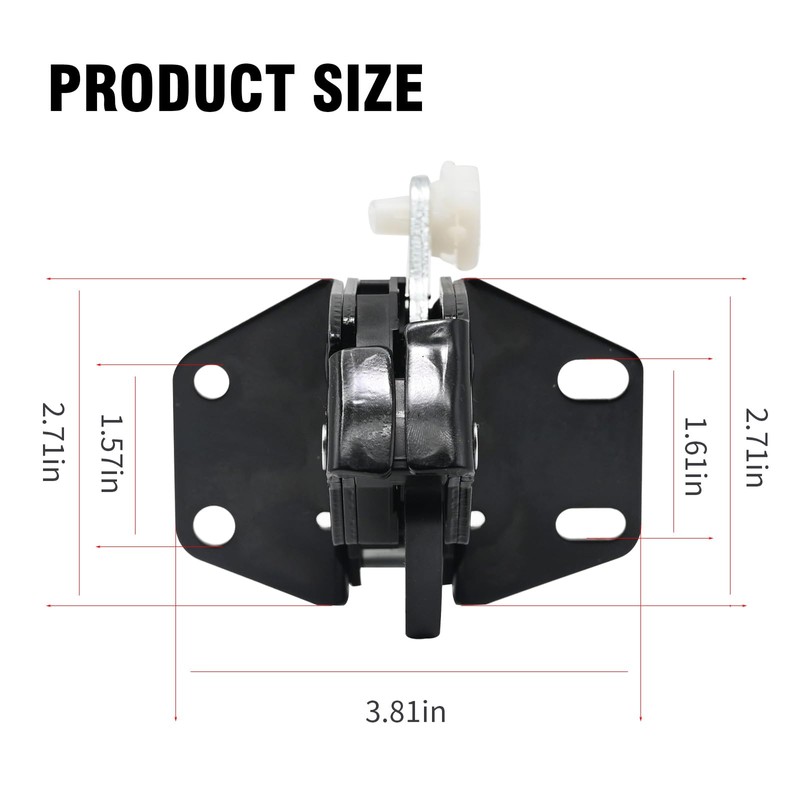 Vkinman 10356951 Rear Door Latch Assembly Replacement for 1999-2007 Chevy