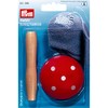 Prym Darning Mushroom, Wood, Red, 60mm