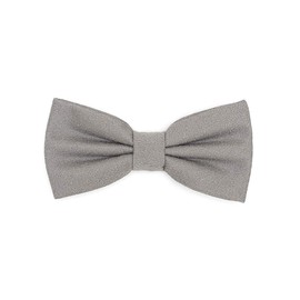 BRERA 67 Adjustable Ready Bow Tie Men's Silk Suit with Hooks, Accessories Costume Men, Satin Bow Ties for Men Wedding, gray