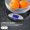 Smart Weigh Digital Kitchen Scale with Removable Bowl – 11lb/5kg
