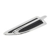 Front Mudguard Vent Molding Chrome Stylish Easy Installation Mud Flap