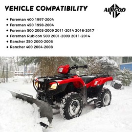 ALRCOO Wheel Bearing Seal O-Ring Kit for Honda Rancher 350 TRX 350 Foreman 400 450 500 1997-2013 91253-HM7-003 91355-HN2-003 91057-HA8-004