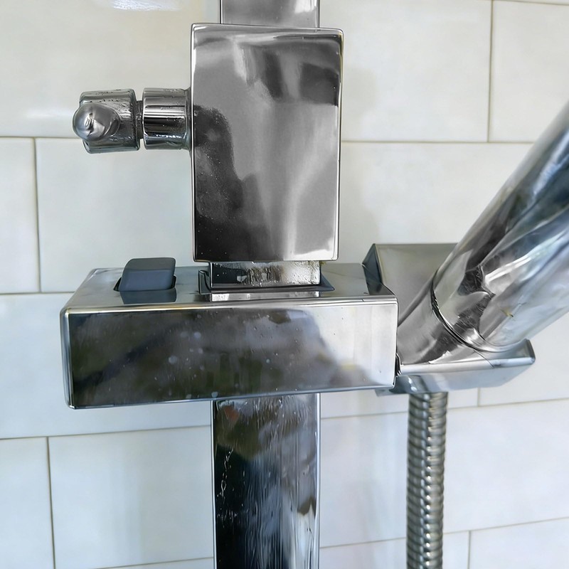 Handheld Shower Head Slider Holder for 18x30mm Rectangular Riser Rails