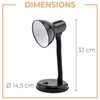 Retoo Retro Desk Lamp Retro Design 33 cm, E27 Socket,