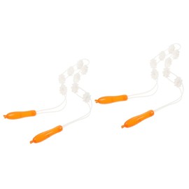 Gatuida 2pcs Muscle Relax Massager Leg Massager Shoulder Massage Stick Pull Back Strip Roller for Leg Muscle Relief