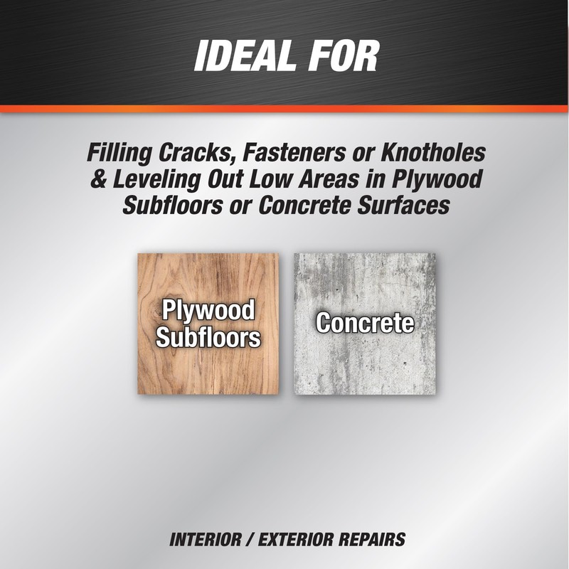 DAP Flexible Floor Patch and Leveler, Light Gray, 32 Oz