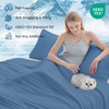 HOMTEC Cooling Comforter Queen Size, Summer Cooling Blanket for Hot