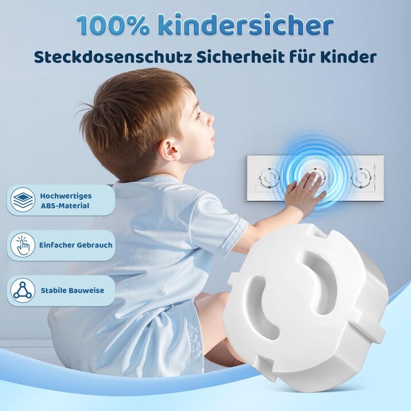 FUHOMI Pack of 30 Sockets Child Lock – Socket Protection