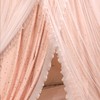 Kertnic Luxurious Bed Canopy for Girls & Adults, Large Elegant