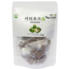 GAGOPA 100% Pure Natural Herbal Tea Original herb Korean Tea bags No sugar Nature friendly 12 Healthy Tea bags (Artichoke)