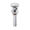 Bathroom Sink Pop Up Drain Kit Vessel Push Button Drain