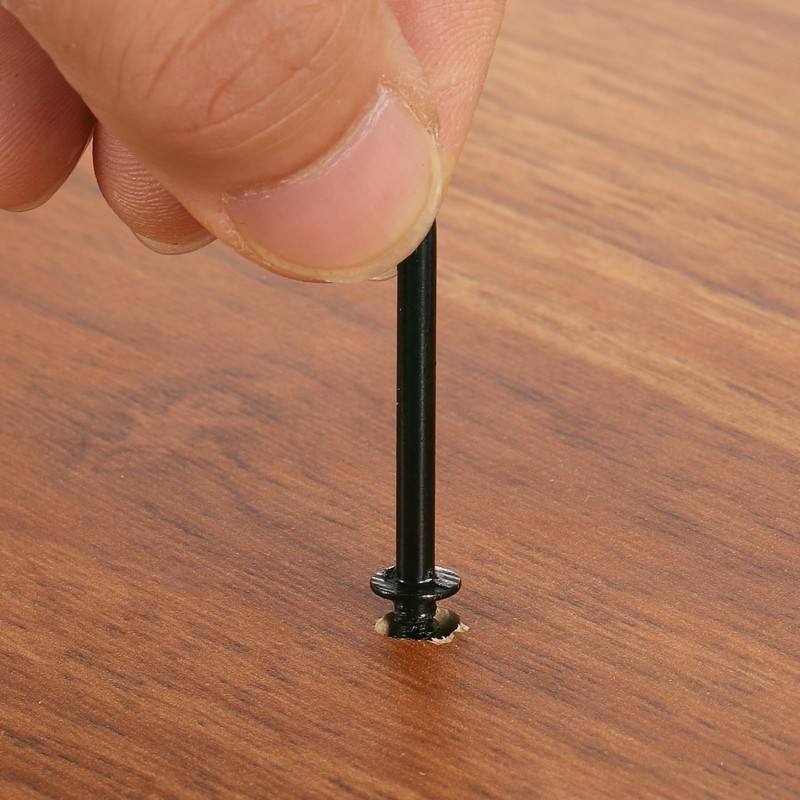 sourcing map 40 Pcs L Shape Hooks, 5/8 Inch Right