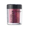 Stargazer Starlight Glitter Shaker, Mars Crimson. Cosmetic glitter powder for