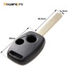 Bowarepro Honda 2 Button Remote Key Shell Blank Key Pilot