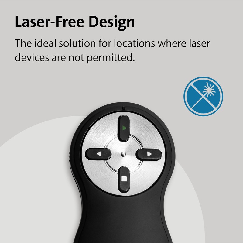 Kensington Wireless Presenter without Laser, for PC and Mac, Remote