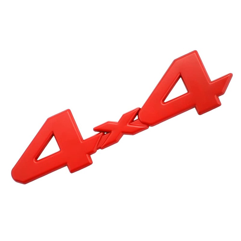 4x4 Emblems Sticker 3D Chrome Car Tuning Sticker Liberty Name