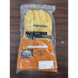 Youngstown 16-5200-14-12 Gloves 14" Leather Protector Lined with Kevlar,Sold/pr