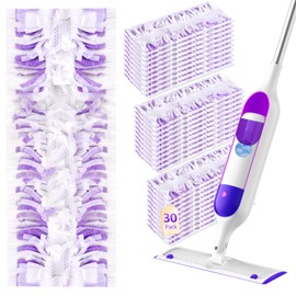 30 Pack Power Mop Refills Compatible with Swiffer Power Mop, Disposable Replacement Mop Refill Pads for Swiffer PowerMop, Multi-Surface Mop Pads for Wood Floor Cleaning