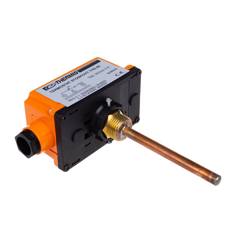 THERMIS Immersion Thermostat with Housing THS Regulator 0-90°C Diving Sleeve