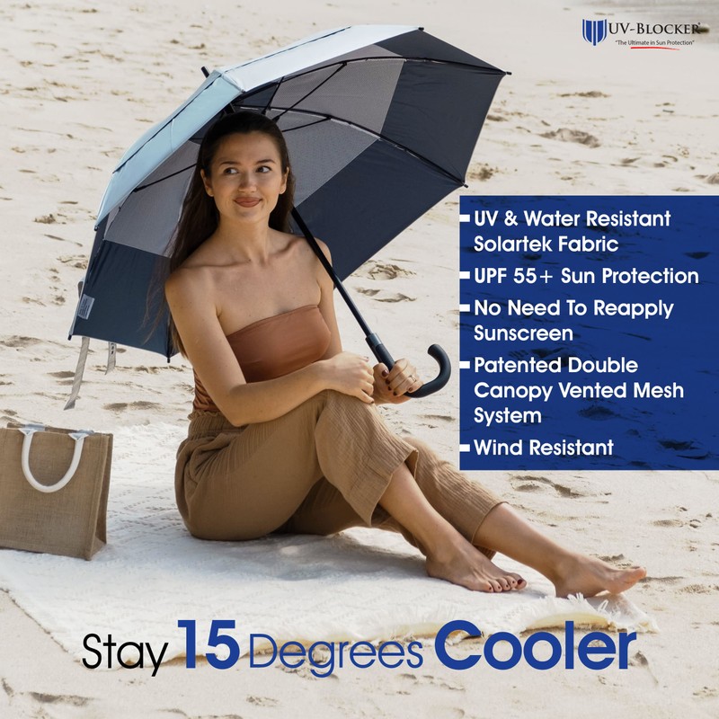 UV-Blocker Sun Umbrella UV Protection Fashion Umbrella - Large Sun