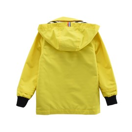 M2C Boys Girls Cotton Lined Rain Jacket Waterproof Light Windbreaker 3T Yellow