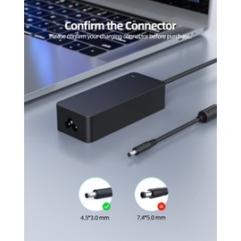 Replacement AC Charger Adapter Fit for Dell Latitude 3410 3510 Laptop Power Supply Cord